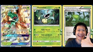 Poison Burn Confusion VICTREEBEL Deck Decidueye GX Status Effect Build [upl. by Enomal530]