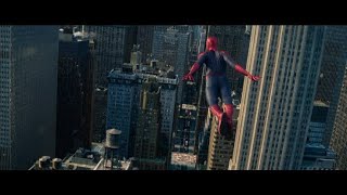 Amazing spider man 2 Swinging through the city scene  4k UHD [upl. by Airotel125]