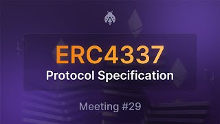 ERC 4337 Account Abstraction Core Devs call  Meeting 29 [upl. by Harehs78]