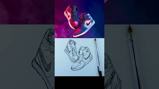 New Drawing Challenge Drawing Tutorial please subscribe shorts drawingtutorial jordans [upl. by Ahsimet182]