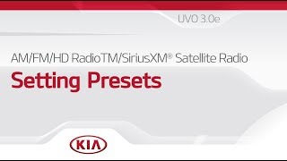 AMFMSIRIUSXM® SATELLITE RADIO Setting Presets  Yonkers Kia  Bronx Queens New Rochelle [upl. by Ettevram499]