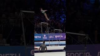 Kaylia Nemour Uneven Bars  2nd  2023 World Championships Event Final [upl. by Assena]