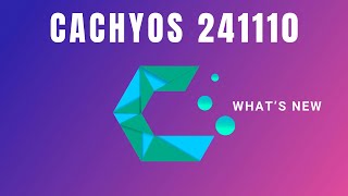 Cachy OS 241110 Heres Whats New [upl. by Terr]