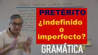 ¿Indefinido o imperfecto  Los pretéritos en español  Español ELE [upl. by Paulo922]