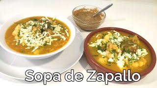 COMO HACER SOPA DE ZAPALLO  A MI ESTILO [upl. by Odlavu]