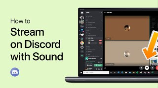 How To Stream on Discord with Sound  Fix Screen Share Sound Not Working [upl. by Dde]