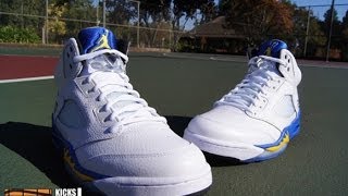 Air Jordan V 5 Retro Laney 2013 [upl. by Notsreik]