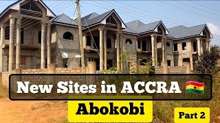 New Sites at Abokobi Accra Ghana  Real Estate in Ghana [upl. by Zindman]