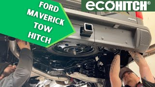 How to Install X7454S  Ford Maverick Tow Hitch by EcoHitch [upl. by Idola628]