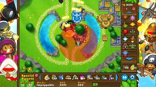 Bloons TD5 Alpine Lake  IMPOPPABLE  FULL MASTERY PLAYTHROUGH  4k  60fps [upl. by Analle]