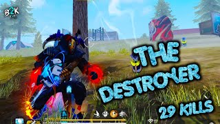 B2K Fan THE DESTROYER 1 VS 4 CRAZY GAMEPLAY  29 KILLS [upl. by Yvonner234]