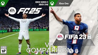 EA FC 25 Vs FIFA 23 Xbox One [upl. by Milone]