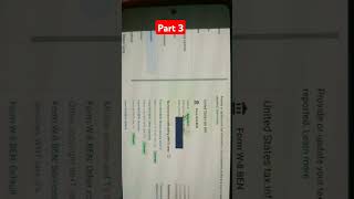 Part 3 how to fill out youtube Tax form for non US citizen taxadvisory foryoupage asmr viral [upl. by Rem]