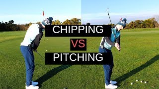 CHIPPING Vs PITCHING  CRAZY DETAIL [upl. by Asaert]