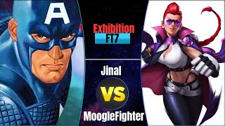 Jinal vs MoogleFighter FT7 UMVC3 [upl. by Staffard]