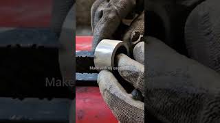 DIY nut Bolt cutting skill  how to gripping nut [upl. by Burkle]