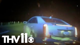 Arkansas trooper retires after PIT maneuver on wrong car [upl. by Nimesay866]