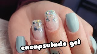 ENCAPSULADO en UÑAS de GEL  MAS QUE UÑAS BY NOE [upl. by Llirrem]