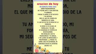 Oracion de hoy [upl. by Brittnee]