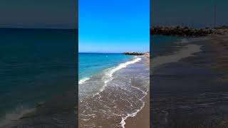 Plaja retrasa in Rhodos Grecia 🇬🇷 trending summersea sea viralvideo travel summer [upl. by Leticia]