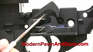 AR15 Trigger Two Stage vs Single Stage Geissele and AR15 Milspec [upl. by Brunn]