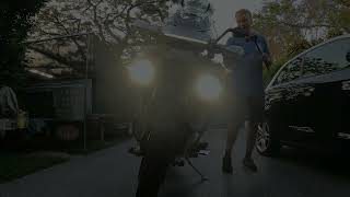 Lone Rider Motorcycle Lights on Triumph Tiger 1200 Rally Explorer [upl. by Rew]