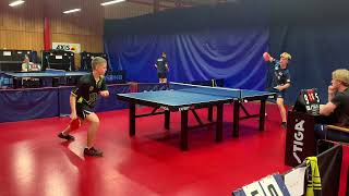 Malte Nilsson vs Markus Jacobsen  Divison 2 Herrar SSS [upl. by Anyt444]