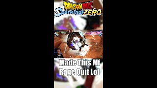 I was Dog Walking His Ass Bad lol shorts dragonball dragonballsparkingzero gaming [upl. by Mikahs102]