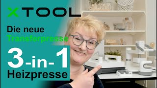 xTool  Die neue 3in1 Heizpresse für Transferdruck [upl. by Uela]