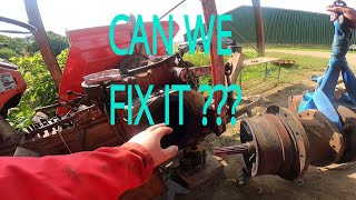 ZETOR Tractor 6711 BRAKES SHOES REPLACED restoration oldtractor diy [upl. by Weld140]