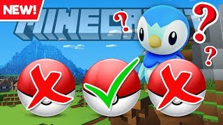 Do NOT Choose the WRONG POKEMON NEW Game Mode in Minecraft [upl. by Allard738]