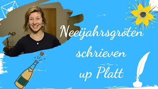 Plattdeutsche Karten schreiben I Neujahrsgrüße und Neujahrskarten auf Plattdeutsch schreiben [upl. by Tutto854]