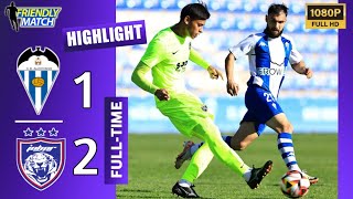 🔴Highlight CD Alcoyano 1 VS 2 JDT FC  Friendly Matchday  Stadium Campo Municipal EL Collao [upl. by Apfel]