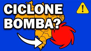 URGENTE quotCICLONE BOMBAquot DEVASTADOR ATINGIRÁ A REGIÃO SUL DO BRASIL CICLONE NA REGIÃO SUL [upl. by Lorie]