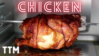 Rotisserie Chicken Cooking Demo  Comfee Toaster Oven Air Fryer [upl. by Reichel]