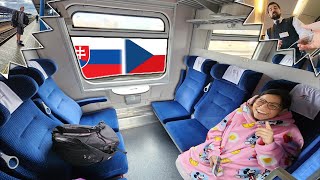 Travelling Europe by Train in 2024 🚂 Czech Republic to Slovakia 🚝 vlog [upl. by Redvers]