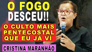 Cristina Maranhão 2022  A RESPOSTA DE DEUS  pregação evangelica Missionária Cristina Maranhão 2022 [upl. by Acinaj]