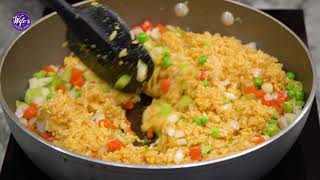 ÉCHALE HUEVO A ESE ARROZ ¡No Va a Quedar Nada en el Plato  Recetas MWC [upl. by Glenna]