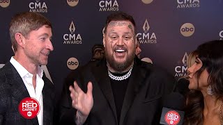 Jelly Roll reveals how country music has healed him at the 2024 CMA Awards [upl. by Timmy409]