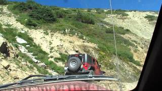 Heading up Molybdenite peak road peak road in the Jeep XJ [upl. by Dahsar600]