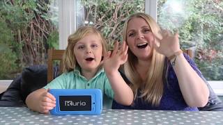 Kurio Tab Connect Review  Adele amp Jacob Jennings  Ourfamilylifecouk [upl. by Anelra]