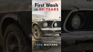 1969 Ford Mustang Barn Find 20Year Dust Removed in Satisfying Restoration [upl. by Nayrbo]