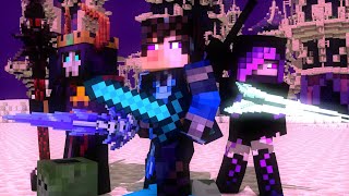 quotFinish Linequot  A Minecraft Music Video  Rainimator amp SashaMT Animations AMV [upl. by Karolyn]