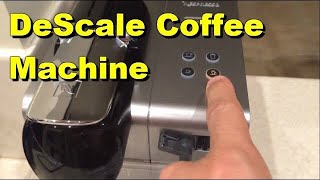 How to Clean Your Delonghi Nespresso Coffee Machine with Nespresso Solution pt 1 [upl. by Saitam]