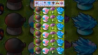 PVZ Fusion 213 English How to Merge Super Mushrooms with Many Variations shorts [upl. by Nibla]