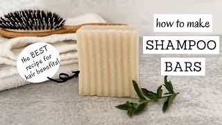 How To Make Shampoo Bars [upl. by Ayahc]