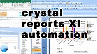 crystal reports vba automation  crystal reports editor  vbatip25 [upl. by Submuloc]