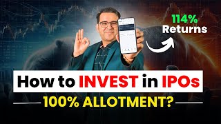 How to Invest in IPOs  LIVE DEMO  100 Allotment  Sanjay Kathuria [upl. by Adiaroz]