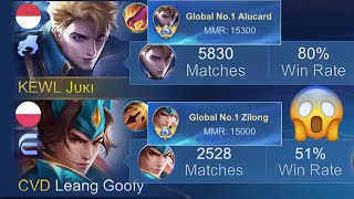 FINALLY I MET PRO ZILONG IN RANK BEST TOP GLOBAL ALUCARD BUILD 🔥 [upl. by Alysoun]