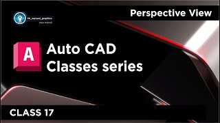 AutoCAD Perspective View AutoCAD Tutorial [upl. by Nyvrem266]